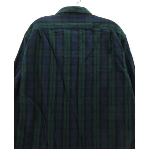 J Crew Shirt XL Midweight Flannel Double Brushed Classic Tartan Plaid - Picture 7 of 11